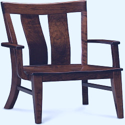 Simply Amish Lincoln Cherry Arm Chair is available in the Sacramento, CA  area from Naturwood